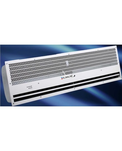 Barriera d' Aria ad Incasso 90 cm Klimaline con Telecomando 2 Velocità 90 Cm BIANCA NASCOSTA con Resistenza
