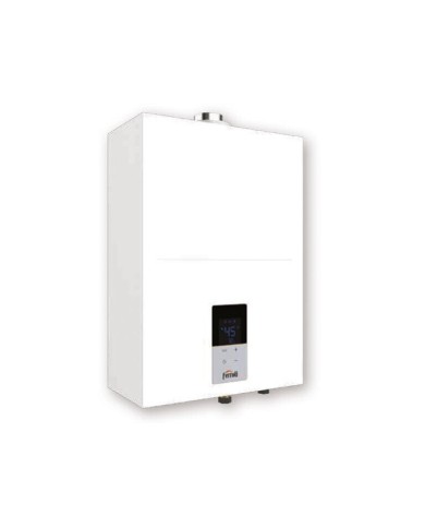 Scaldabagno a Gas Ferroli KONA 17 litri camera stagna completo di kit fumi low NOx Gpl Scaldabagno a Gas Ferroli KONA 17 litri camera stagna completo di kit fumi low NOx Gpl