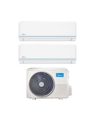 Condizionatore Midea Dual Split Inverter serie EVOLUTION 9+9 con M2OE-18HFN8-Q R-32 Wi-Fi integrato 9000+9000 Condizionatore Midea Dual Split Inverter serie EVOLUTION 9+9 con M2OE-18HFN8-Q R-32 Wi-Fi integrato 9000+9000