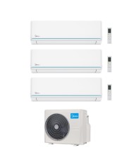 Climatizzatore Condizionatore Midea Trial Split Inverter serie EVOLUTION 9+9+9 con M3OG-21HFN8-Q R-32 Wi-Fi Optional 9000+9000+9000 Climatizzatore Condizionatore Midea Trial Split Inverter serie EVOLUTION 9+9+9 con M3OG-21HFN8-Q R-32 Wi-Fi Optional 9000+9000+9000
