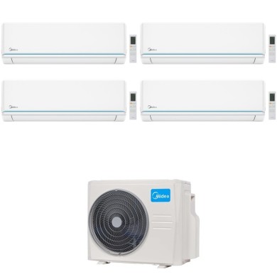 Condizionatore Midea Quadri Split Inverter serie EVOLUTION 9+9+9+12 con M4OE-28HFN8-Q R-32 Wi-Fi Integrato 9000+9000+9000+12000 Condizionatore Midea Quadri Split Inverter serie EVOLUTION 9+9+9+12 con M4OE-28HFN8-Q R-32 Wi-Fi Integrato 9000+9000+9000+12000