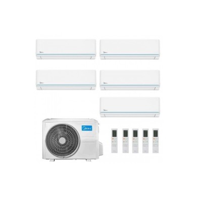 Condizionatore Midea Penta Split Inverter serie EVOLUTION 9+9+9+9+9 con M5OE-42HFN8-Q R-32 Wi-Fi Integrato 9000+9000+9000+9000+9000 Condizionatore Midea Penta Split Inverter serie EVOLUTION 9+9+9+9+9 con M5OE-42HFN8-Q R-32 Wi-Fi Integrato 9000+9000+9000+9000+9000
