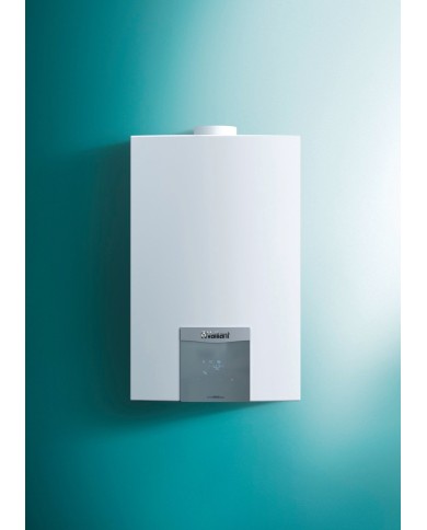 Scaldabagno a Gas Vaillant turboMAG Plus Low NOx 12 lt MAG 125/1- 5 RT GPL completo di kit scarico fumi - NOVITA' Scaldabagno a Gas Vaillant turboMAG Plus Low NOx 12 lt MAG 125/1- 5 RT GPL completo di kit scarico fumi - NOVITA'