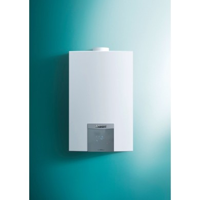 Scaldabagno a Gas Vaillant turboMAG Plus Low NOx 15 lt MAG 155/1- 5 RT Metano completo di kit scarico fumi - NOVITA' Scaldabagno a Gas Vaillant turboMAG Plus Low NOx 15 lt MAG 155/1- 5 RT Metano completo di kit scarico fumi - NOVITA'