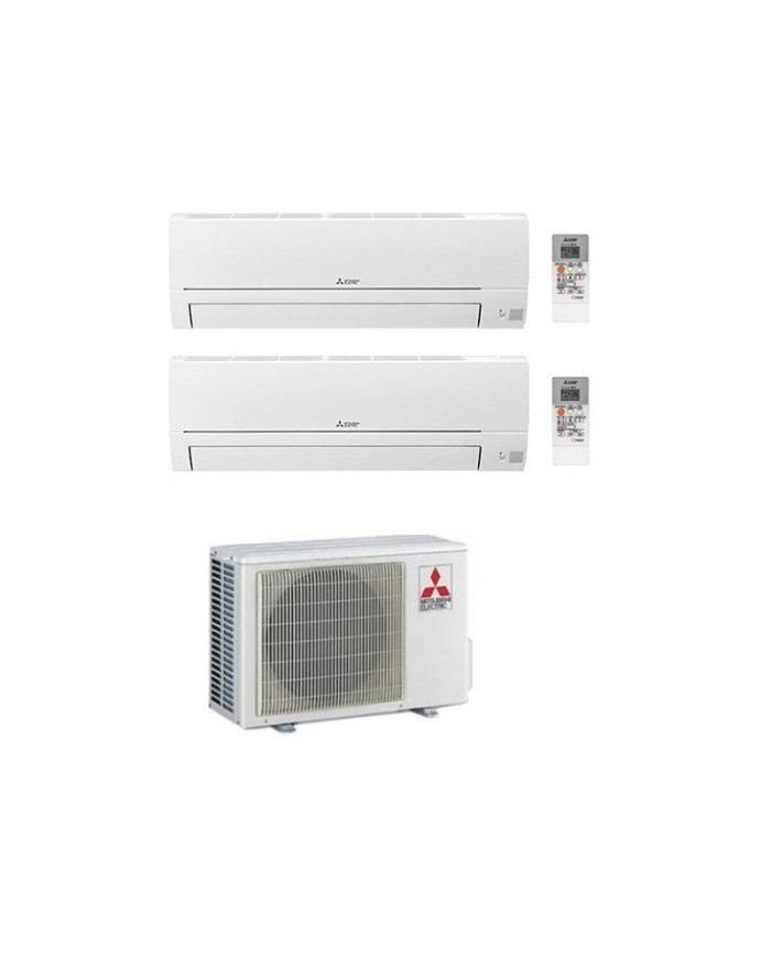 Climatizzatore Condizionatore Mitsubishi Electric Dual Split Inverter serie SMART MSZ-HR 9+9 con MXZ-2HA40VF R-32 Wi-Fi Optional 9000+9000 Climatizzatore Condizionatore Mitsubishi Electric Dual Split Inverter serie SMART MSZ-HR 9+9 con MXZ-2HA40VF R-32 Wi-Fi Optional 9000+9000
