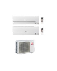 Climatizzatore Condizionatore Mitsubishi Electric Dual Split Inverter serie SMART MSZ-HR 12+12 con MXZ-2HA50VF R-32 Wi-Fi Optional 12000+12000 Climatizzatore Condizionatore Mitsubishi Electric Dual Split Inverter serie SMART MSZ-HR 12+12 con MXZ-2HA50VF R-32 Wi-Fi Optional 12000+12000