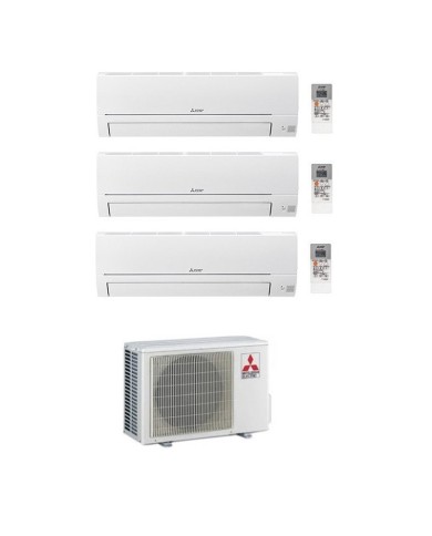 Climatizzatore Condizionatore Trial Split Mitsubishi Electric serie SMART MSZ HR 9000+9000+9000 con MXZ-3HA50VF Wi-Fi Optional 9+9+9 - NOVITA' Gas R-32 Climatizzatore Condizionatore Trial Split Mitsubishi Electric serie SMART MSZ HR 9000+9000+9000 con MXZ-3HA50VF Wi-Fi Optional 9+9+9 - NOVITA' Gas R-32