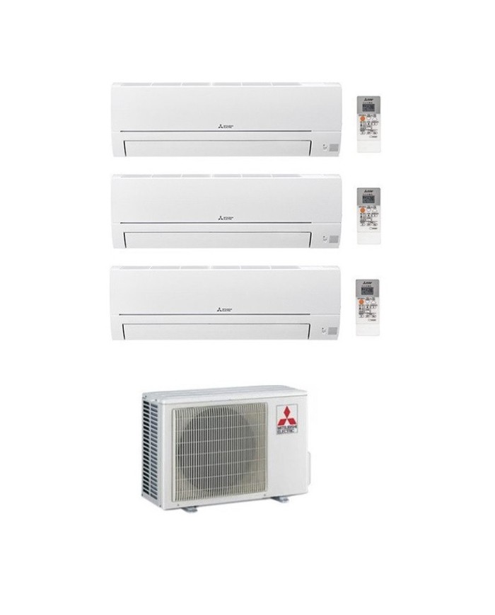 Climatizzatore Condizionatore Trial Split Mitsubishi Electric serie SMART MSZ HR 9000+9000+9000 con MXZ-3HA50VF Wi-Fi Optional 9+9+9 - NOVITA' Gas R-32 Climatizzatore Condizionatore Trial Split Mitsubishi Electric serie SMART MSZ HR 9000+9000+9000 con MXZ-3HA50VF Wi-Fi Optional 9+9+9 - NOVITA' Gas R-32