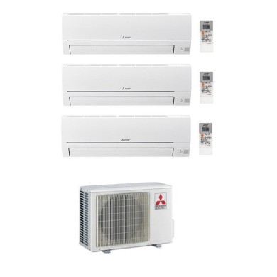 Climatizzatore Condizionatore Trial Split Mitsubishi Electric serie SMART MSZ HR 9000+9000+9000 con MXZ-3HA50VF Wi-Fi Optional 9+9+9 - NOVITA' Gas R-32 Climatizzatore Condizionatore Trial Split Mitsubishi Electric serie SMART MSZ HR 9000+9000+9000 con MXZ-3HA50VF Wi-Fi Optional 9+9+9 - NOVITA' Gas R-32