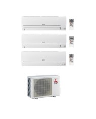 Climatizzatore Condizionatore Trial Split Mitsubishi Electric serie SMART MSZ HR 9000+9000+12000 con MXZ-3HA50VF Wi-Fi Optional 9+9+12 - NOVITA' Gas R-32 Climatizzatore Condizionatore Trial Split Mitsubishi Electric serie SMART MSZ HR 9000+9000+12000 con MXZ-3HA50VF Wi-Fi Optional 9+9+12 - NOVITA' Gas R-32