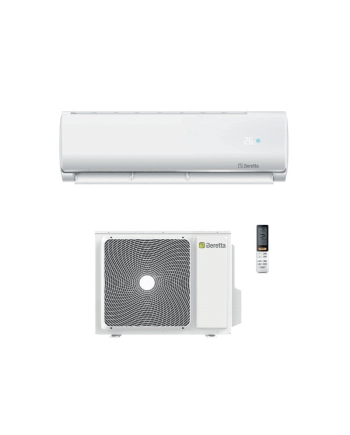 Climatizzatore Condizionatore Beretta Inverter serie BREVA 12000 btu R-32 Wi-Fi Optional Classe A++ Climatizzatore Condizionatore Beretta Inverter serie BREVA 12000 btu R-32 Wi-Fi Optional Classe A++
