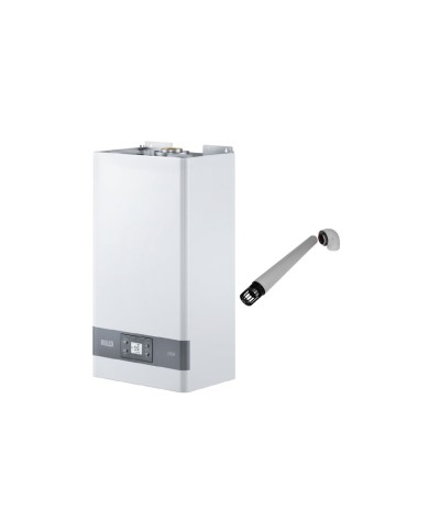 Scaldabagno camera stagna Riello Mini 17 LN Low NOx completo di kit scarico fumi GPL Scaldabagno camera stagna Riello Mini 17 LN Low NOx completo di kit scarico fumi GPL