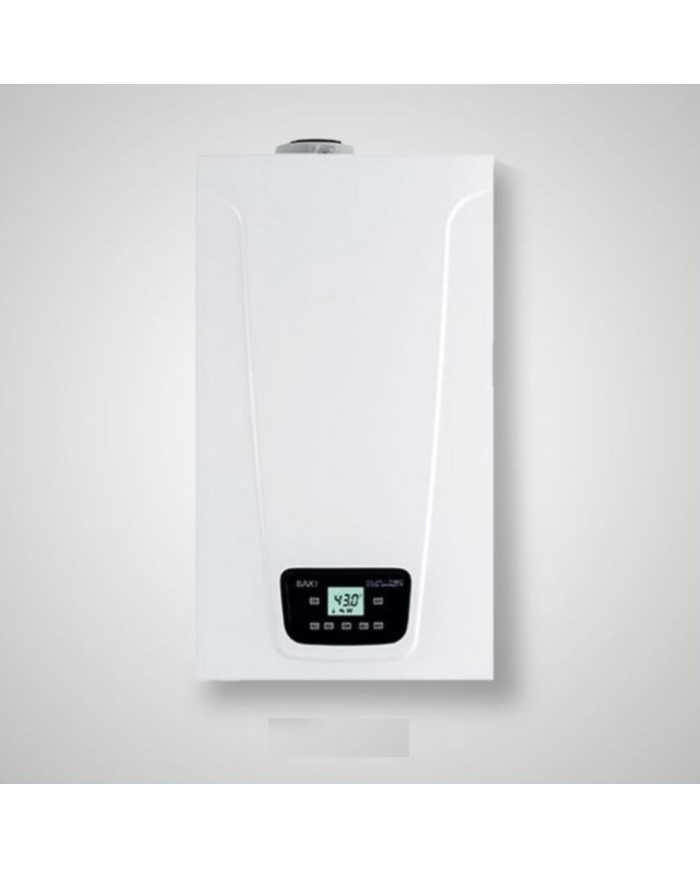 Caldaia Baxi Duo-Tec Compact E 28 kW Metano/Gpl a condensazione low Nox Completa di kit scarico fumi Caldaia Baxi Duo-Tec Compact E 28 kW Metano/Gpl a condensazione low Nox Completa di kit scarico fumi