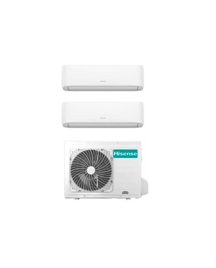 Condizionatore Dual Split Hisense Hi-Comfort 12+12 con 3AMW72U4RJC R-32 Wi-Fi Integrato Condizionatore Dual Split Hisense Hi-Comfort 12+12 con 3AMW72U4RJC R-32 Wi-Fi Integrato