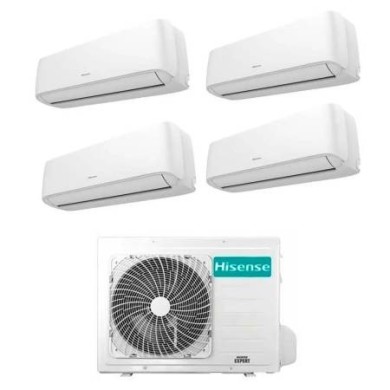 Condizionatore Quadri Split Hisense Hi-Comfort 7+7+7+7 con 4AMW81U4RJC R-32 Wi-Fi Integrato Condizionatore Quadri Split Hisense Hi-Comfort 7+7+7+7 con 4AMW81U4RJC R-32 Wi-Fi Integrato
