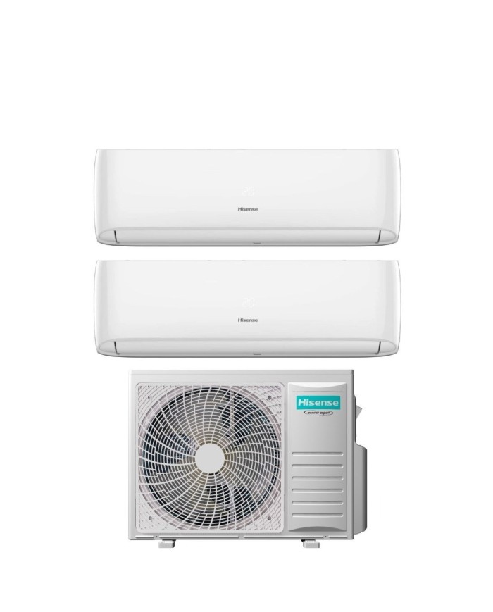 Condizionatore Dual Split Hisense Hi-Comfort 7+9 con 2AMW42U4RGC R-32 Wi-Fi Integrato Condizionatore Dual Split Hisense Hi-Comfort 7+9 con 2AMW42U4RGC R-32 Wi-Fi Integrato