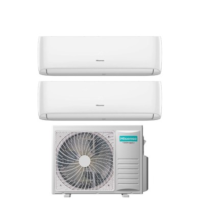 Condizionatore Dual Split Hisense Hi-Comfort 7+9 con 2AMW42U4RGC R-32 Wi-Fi Integrato Condizionatore Dual Split Hisense Hi-Comfort 7+9 con 2AMW42U4RGC R-32 Wi-Fi Integrato