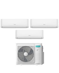 Condizionatore Trial Split Hisense Hi-Comfort 9+12+12 con 4AMW81U4RJC R-32 Wi-Fi Integrato Condizionatore Trial Split Hisense Hi-Comfort 9+12+12 con 4AMW81U4RJC R-32 Wi-Fi Integrato
