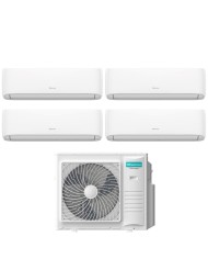 Condizionatore Quadri Split Hisense Hi-Comfort 9+9+9+18 con 5AMW105U4RQC R-32 Wi-Fi Integrato Condizionatore Quadri Split Hisense Hi-Comfort 9+9+9+18 con 5AMW105U4RQC R-32 Wi-Fi Integrato