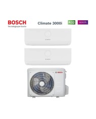 Climatizzatore Condizionatore Bosch Dual Split Inverter serie CLIMATE 3000i 9+12 con CL5000M 53/2 E R-32 Wi-Fi Optional 9000+12000 Climatizzatore Condizionatore Bosch Dual Split Inverter serie CLIMATE 3000i 9+12 con CL5000M 53/2 E R-32 Wi-Fi Optional 9000+12000