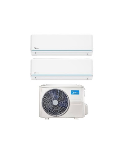 Condizionatore Midea Dual Split Inverter serie EVOLUTION 12+12 con M2OE-18HFN8-Q R-32 Wi-Fi integrato 12000+12000 Condizionatore Midea Dual Split Inverter serie EVOLUTION 12+12 con M2OE-18HFN8-Q R-32 Wi-Fi integrato 12000+12000