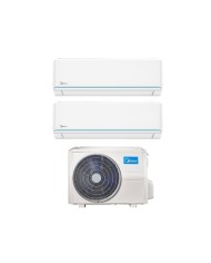Condizionatore Midea Dual Split Inverter serie EVOLUTION 12+12 con M2OE-18HFN8-Q R-32 Wi-Fi integrato 12000+12000 Condizionatore Midea Dual Split Inverter serie EVOLUTION 12+12 con M2OE-18HFN8-Q R-32 Wi-Fi integrato 12000+12000
