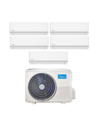 Climatizzatore Condizionatore Midea Penta Split Inverter serie ELEGANCE 9+9+9+9+9 con M5OE-42HFN8-Q R-32 Wi-Fi Optional 9000+9000+9000+9000+9000 Climatizzatore Condizionatore Midea Penta Split Inverter serie ELEGANCE 9+9+9+9+9 con M5OE-42HFN8-Q R-32 Wi-Fi Optional 9000+9000+9000+9000+9000