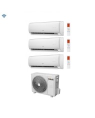 Climatizzatore Condizionatore Trial Split Inverter Ferroli Giada M 12000+12000+12000 btu con 27-3 Wi-Fi Integrato Alexa e Google HOME 12+12+12 - NOVITA Climatizzatore Condizionatore Trial Split Inverter Ferroli Giada M 12000+12000+12000 btu con 27-3 Wi-Fi Integrato Alexa e Google HOME 12+12+12 - NOVITA