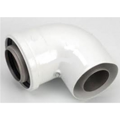 Curva 90° Compatibile Per Caldaie E Scaldabagni Curva 90° Compatibile Per Caldaie E Scaldabagni