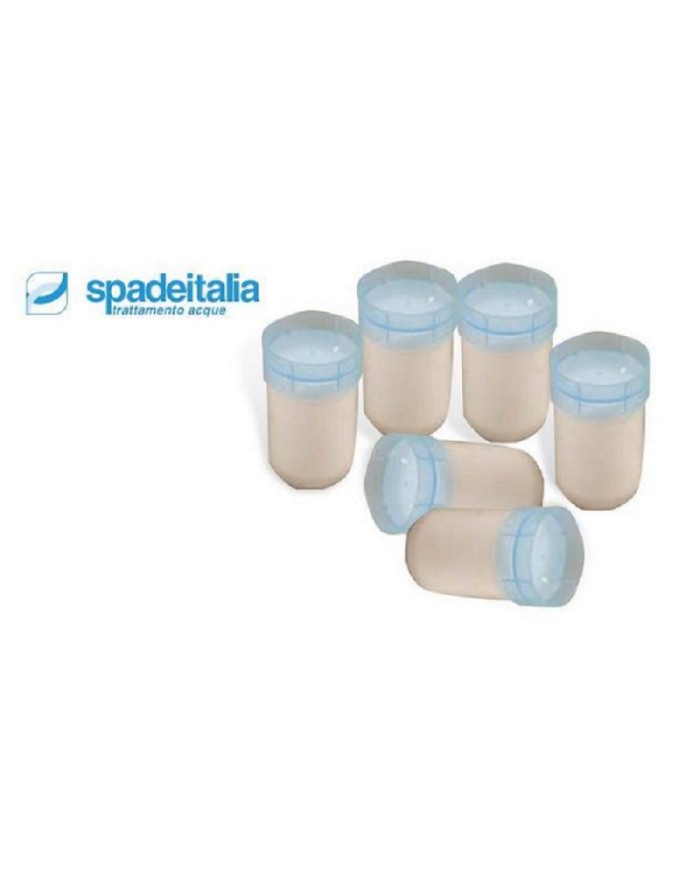 SPADEITALIA - 6 RICARICHE UNIVERSALI PER DOSATORI DI POLIFOSFATI IN POLVERE Da 1/2" SPADEITALIA - 6 RICARICHE UNIVERSALI PER DOSATORI DI POLIFOSFATI IN POLVERE Da 1/2"