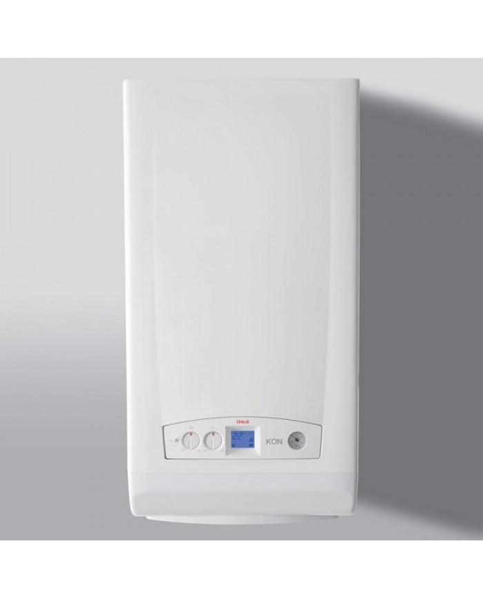 Caldaia a Condensazione Unical KON M C35 Low NOx Gpl Completa di kit Scarico Fumi
