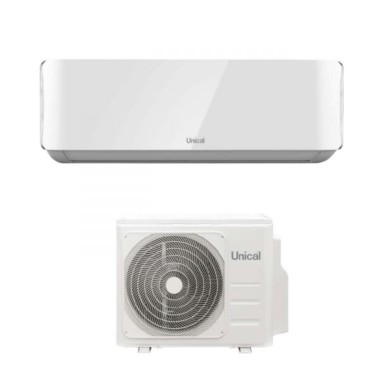 Climatizzatore Condizionatore Unical Inverter Mono Split serie AIR CRISTAL 13000 Btu KMUN 13H R-32 Wi-Fi Optional Climatizzatore Condizionatore Unical Inverter Mono Split serie AIR CRISTAL 13000 Btu KMUN 13H R-32 Wi-Fi Optional