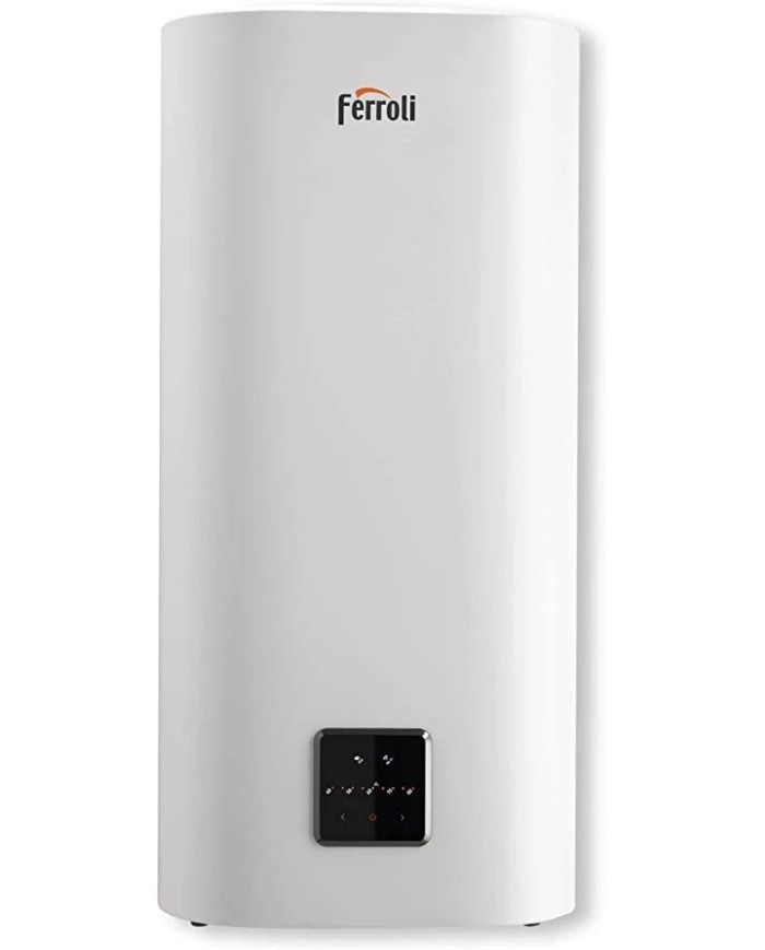 Scaldabagno Elettrico Ferroli Modello Titano Twin 100 LT a Doppio Serbatoio Wi-Fi Integrato Scaldabagno Elettrico Ferroli Modello Titano Twin 100 LT a Doppio Serbatoio Wi-Fi Integrato