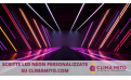 Illumina la tua creatività con le scritte LED neon personalizzate su Climamito Illumina la tua creatività con le scritte LED neon personalizzate su Climamito